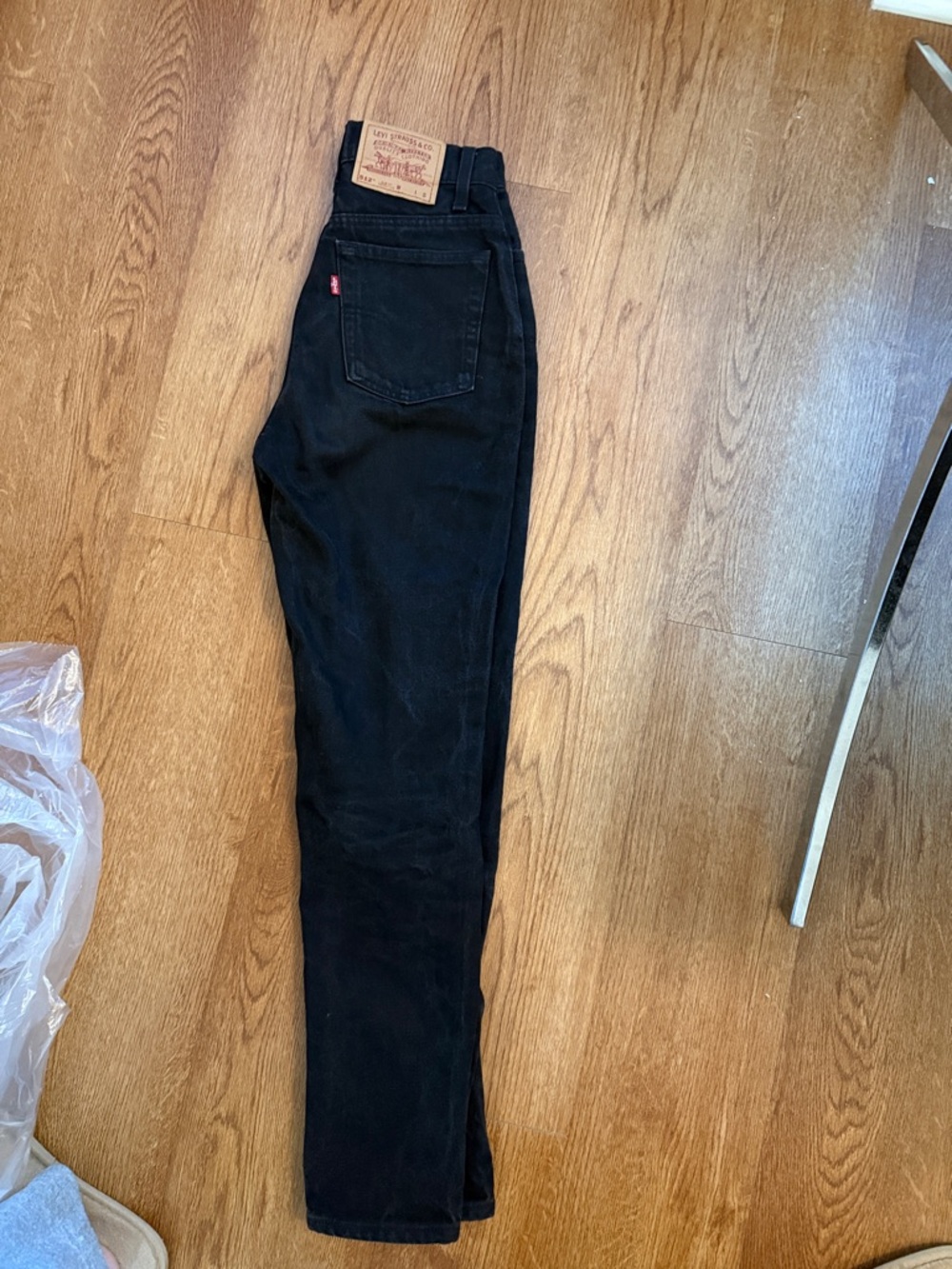 Levi's Black Skinny Women’s Jeans (bought in Parisian vintage store)
